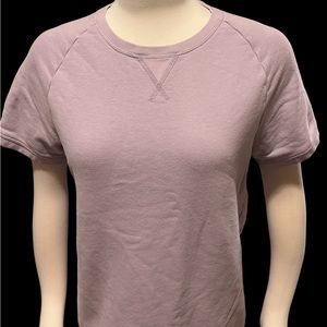 Lands End short sleeve sweatshirt